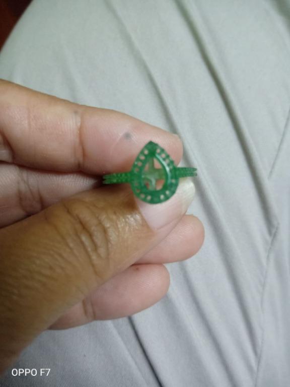 Blush of Elegance: Rose Gold & Pink Sapphire Ring – A Captivating Harmony