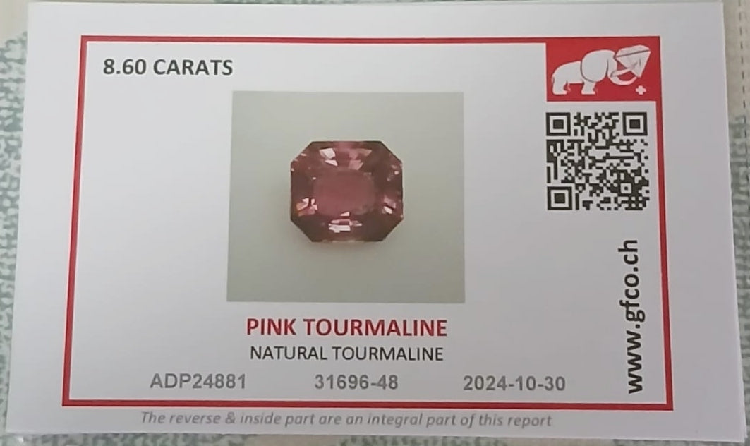 Natural Certified Tourmaline: Mystic Melody 8.60cts- TO08 (24)