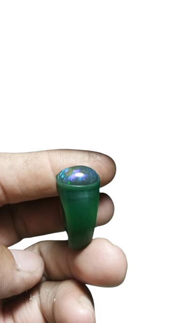 Marvelous Black Opal Ring