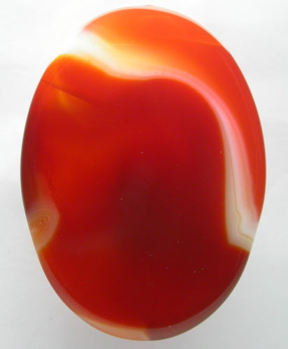Natural Orange Band Agate 4BAG105