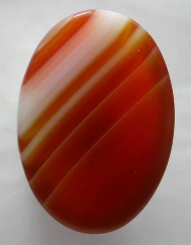 Natural Orange Band Agate