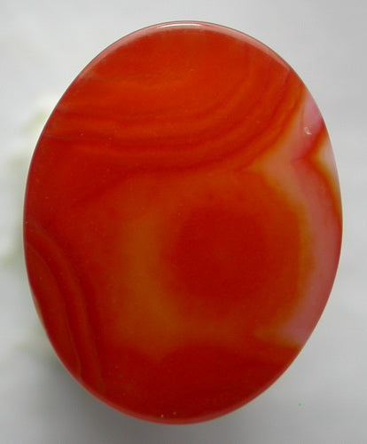 Natural Orange Band Agate 4BAG131