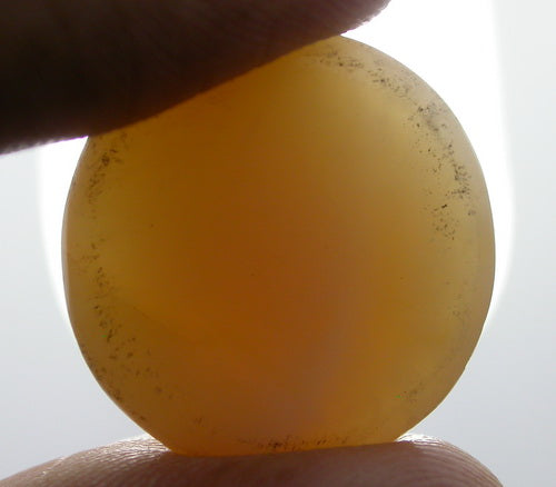 Half Boiled Egg Natural Agate 4UAG108