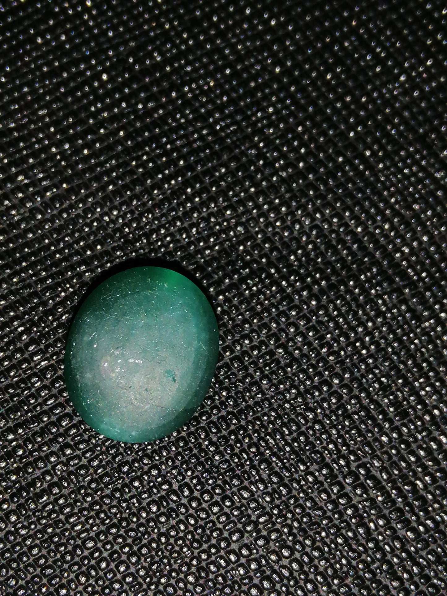 Natural Swiss Lab Certified Apatite Catseye: Green Aurora 6.83cts- AP26 (24)