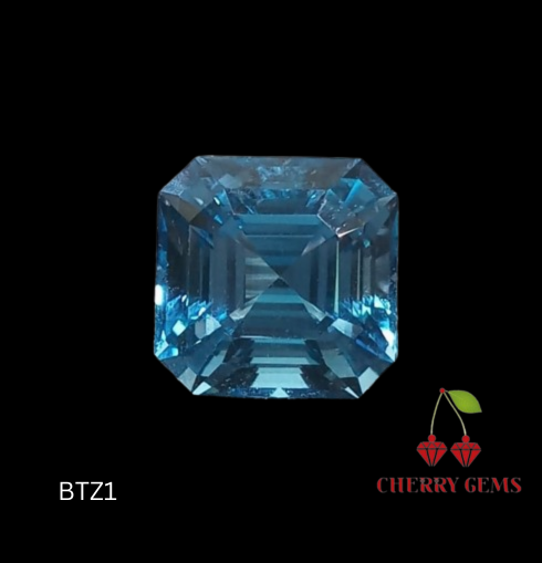 Natural Swiss Lab Certified Blue Topaz: Azure Majesty 5.94cts- BTZ1 (24)