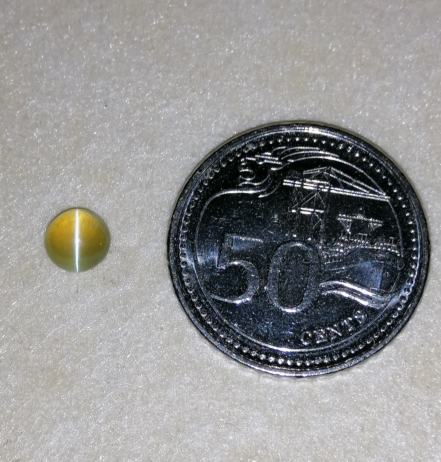 Natural Certified 1.13ct Round Chrysoberyl Gemstone CCE1 (24)