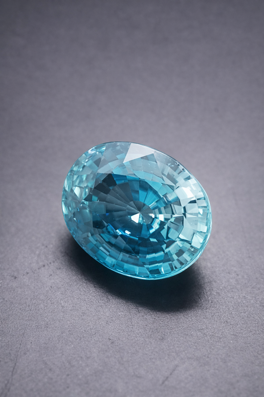 Natural Blue Zircon: Crystal Clear Blue 5.3cts-ZR08 (24)