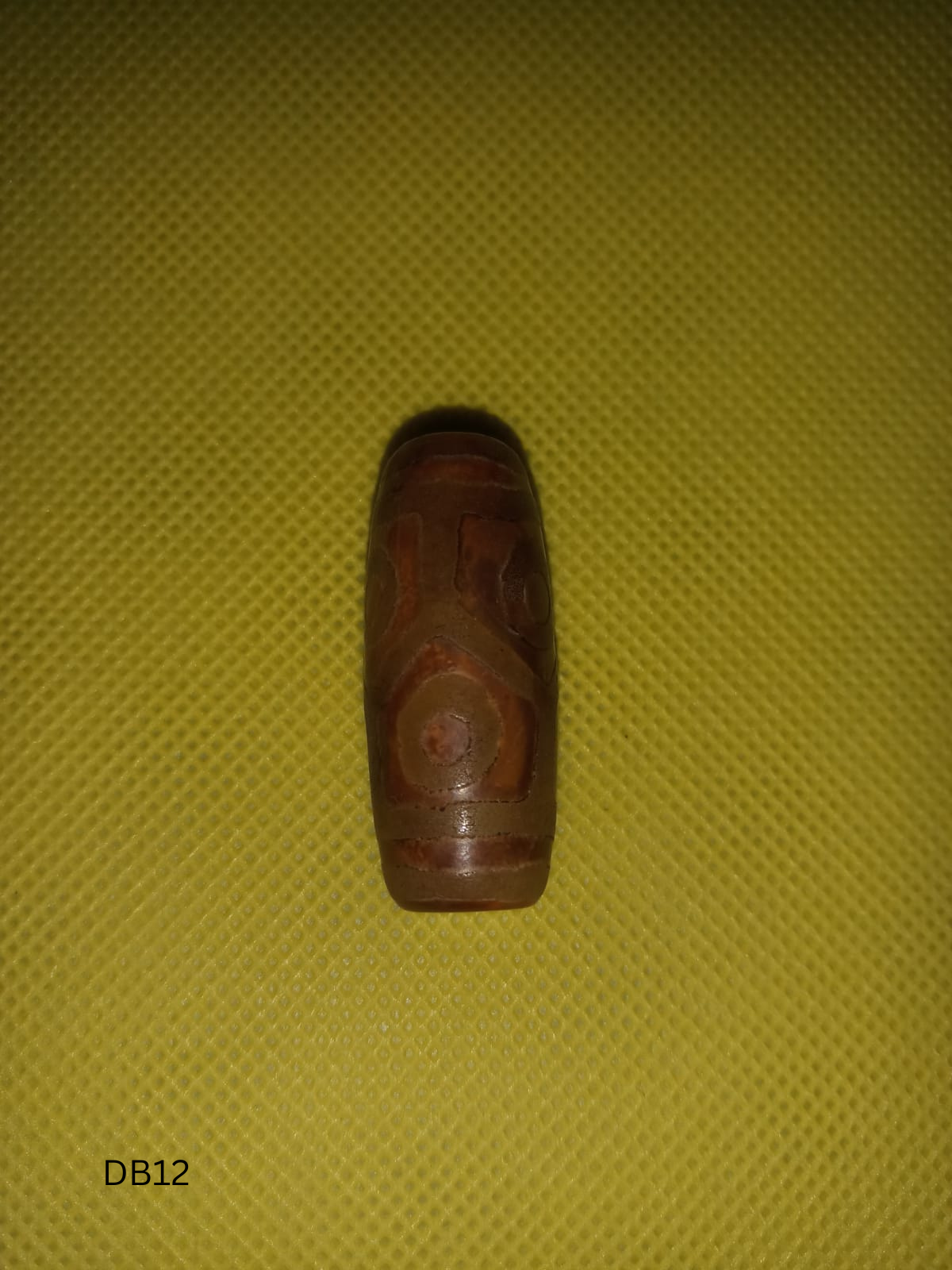 Natural Authentic Tibetan Dzi Bead DB12