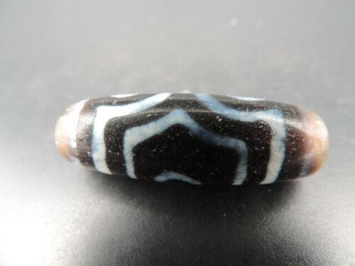 Natural 3 Eyes Tibetan Old Agate Dzi Beads Tibet Dzi Bead