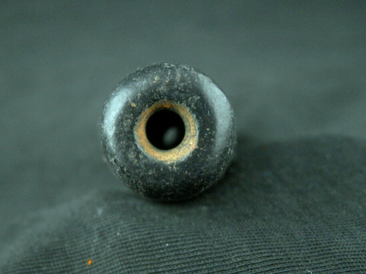 Authentic Natural Large Tibetan Magnetic Dzi Hand Carved 26Eyed Bead