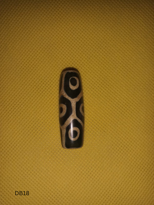 Natural Authentic Tibetan Dzi Bead DB18