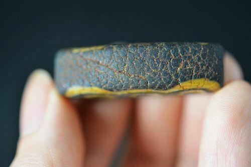 Authentic Natural Tibetan Dzi 6 Eyed Bead DB181