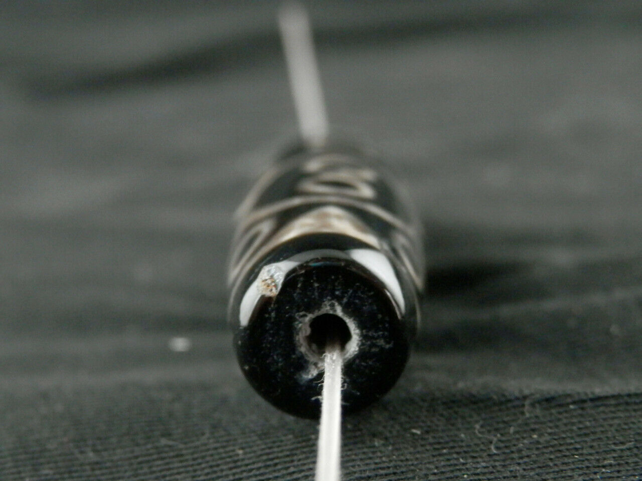 Authentic Natural Long Tibetan Old Dzi 33Eyed Bead