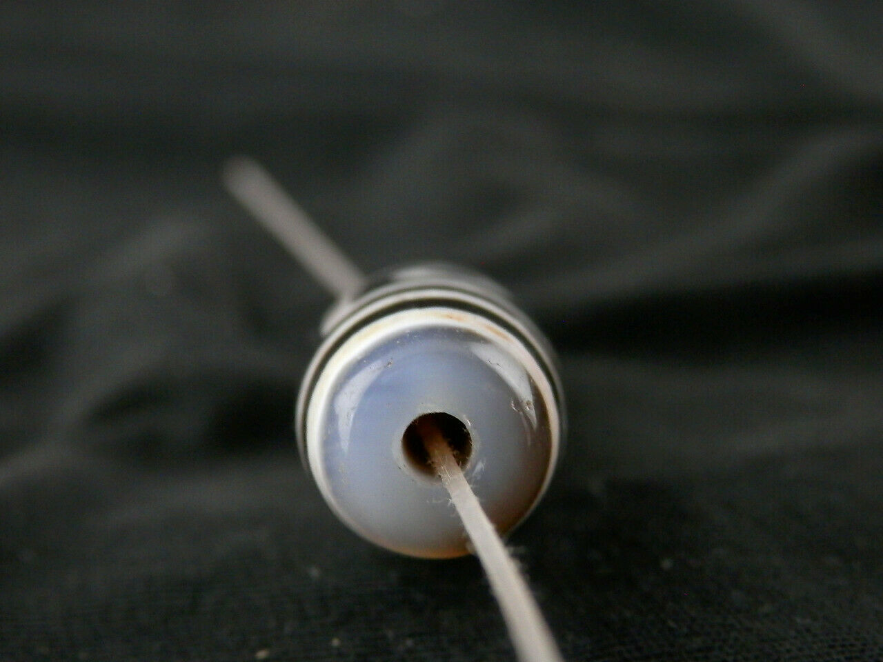 Authentic Natural Tibetan Dzi 4 Eyed Bead DB278