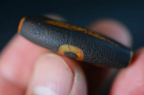 Authentic Natural Tibetan Dzi 5 Eyed Bead DB287