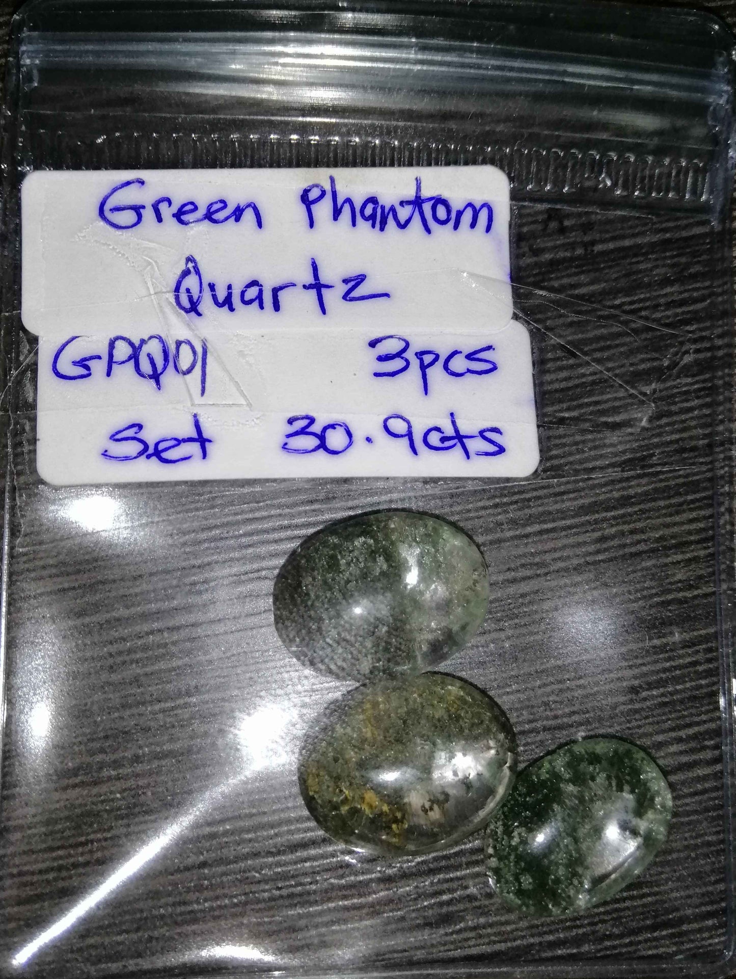 NATURAL GREEN PHANTOM QUARTZ