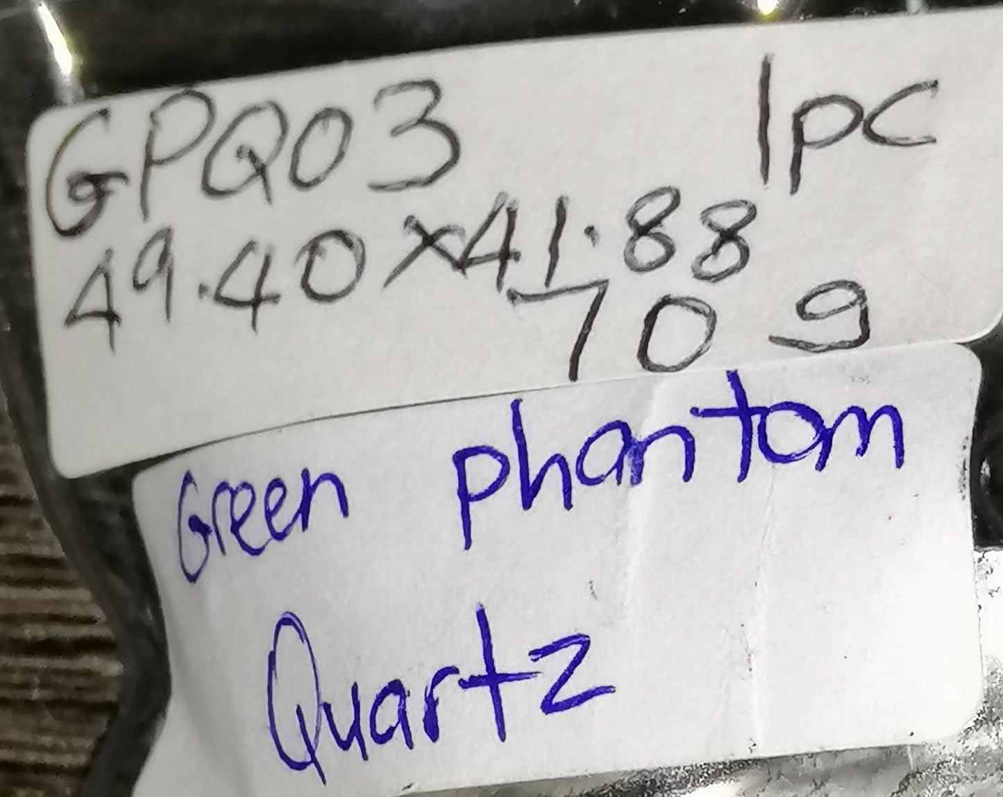 NATURAL GREEN PHANTOM QUARTZ