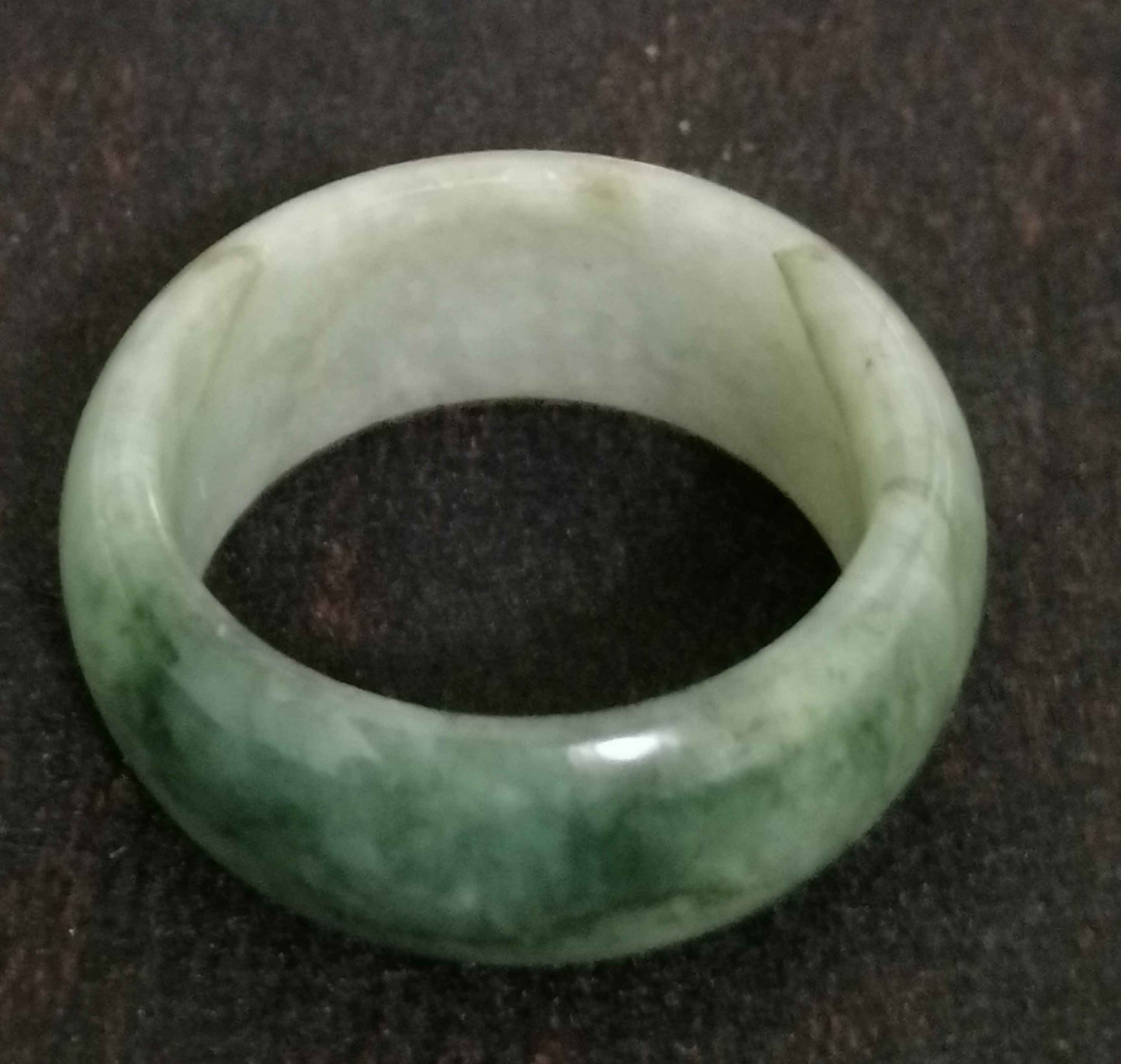 NATURAL JADE MEN RING (size 10mm) JB87