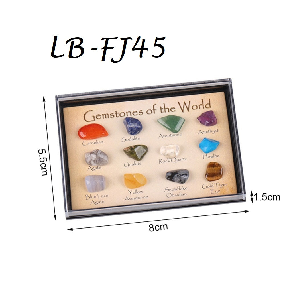 NATURAL CRYSTALS COLLECTION BOX