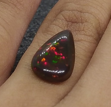 Natural Certified Black Opal: Cosmic Dazzle 3.57cts- NA37 (24)