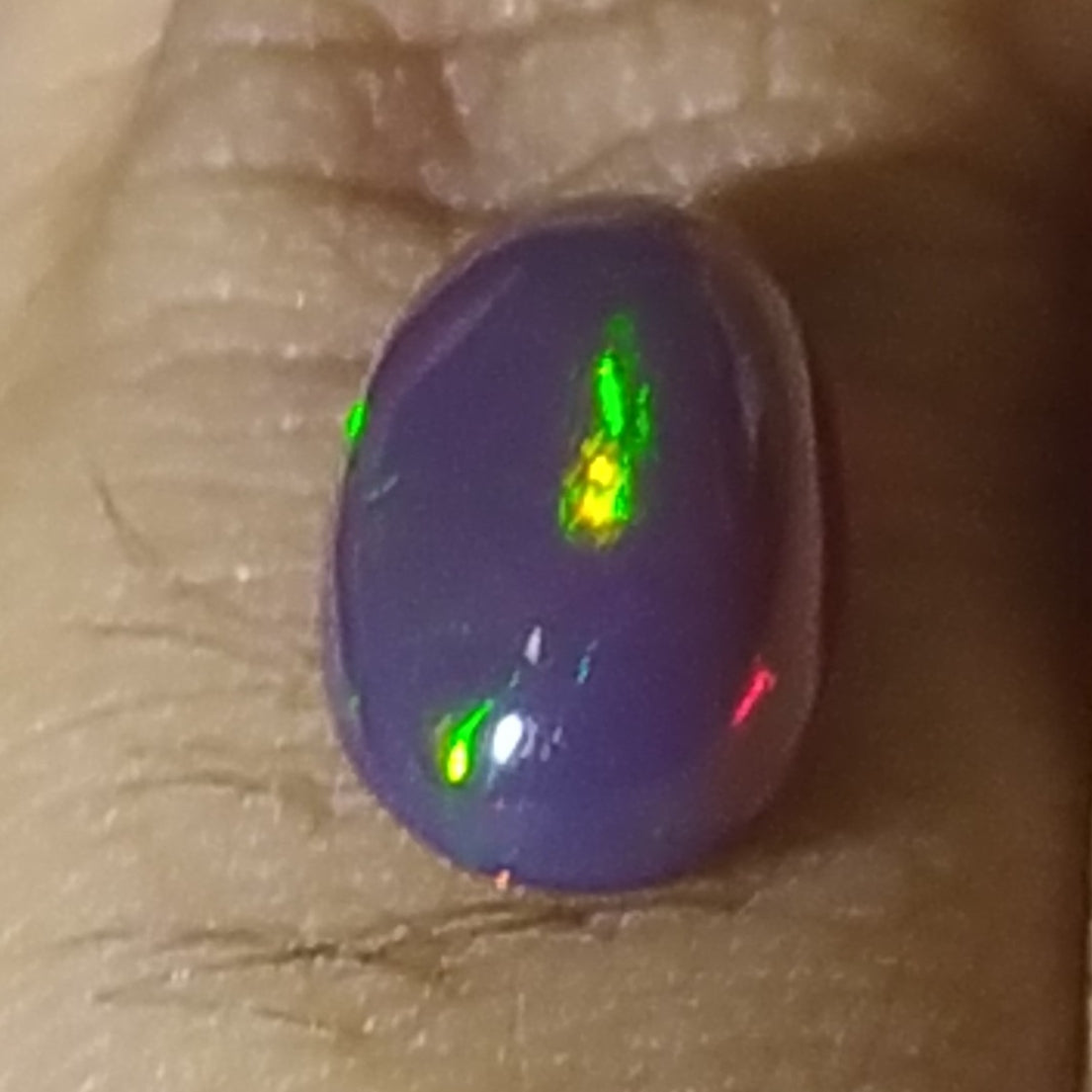 Natural Certified Black Opal: Ethereal Jewel 2.30cts- NA53 (24)