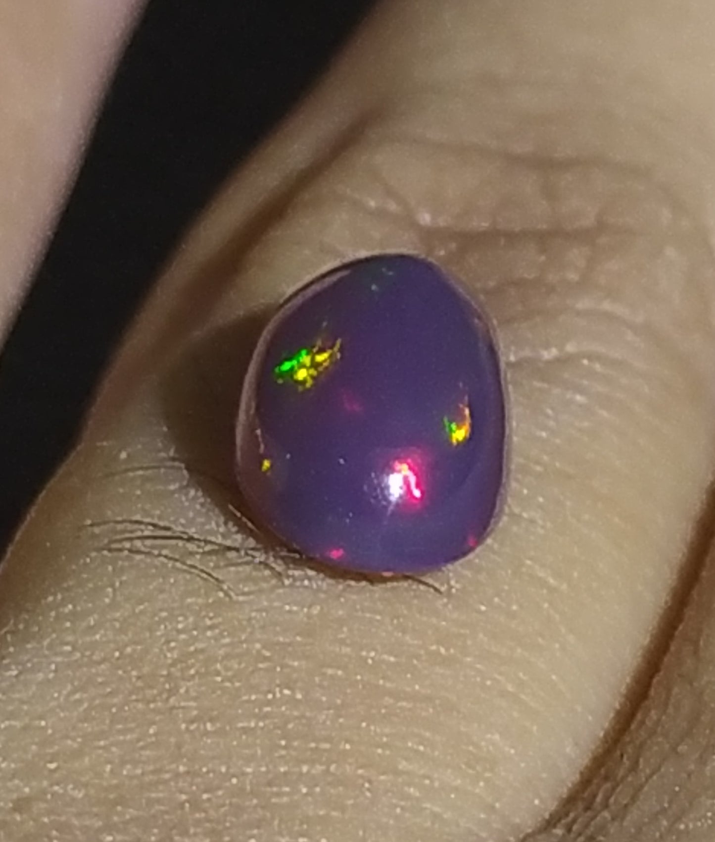 Natural Certified Black Opal: Ethereal Jewel 2.30cts- NA53 (24)