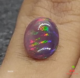 Natural Certified Black Opal: Holographic Haven 1.87cts- NA54 (24)