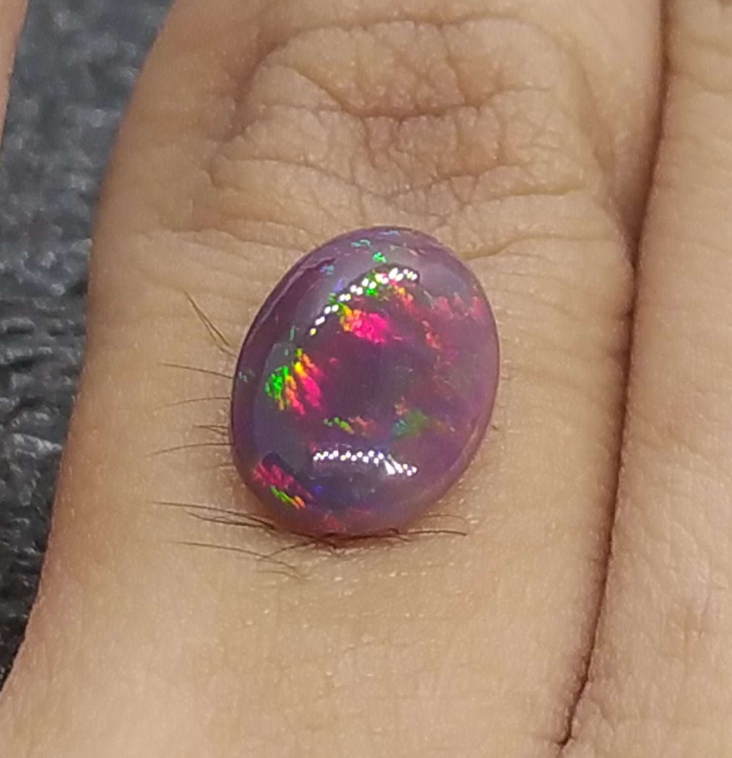Natural Certified Black Opal: Holographic Haven 1.87cts- NA54 (24)