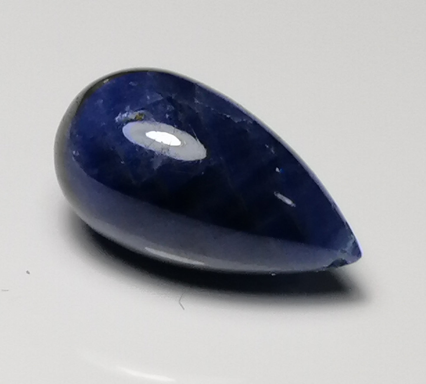 Natural Certified Blue Pear Sapphire: Blue Harmony 15.28cts- SAP14 (24)