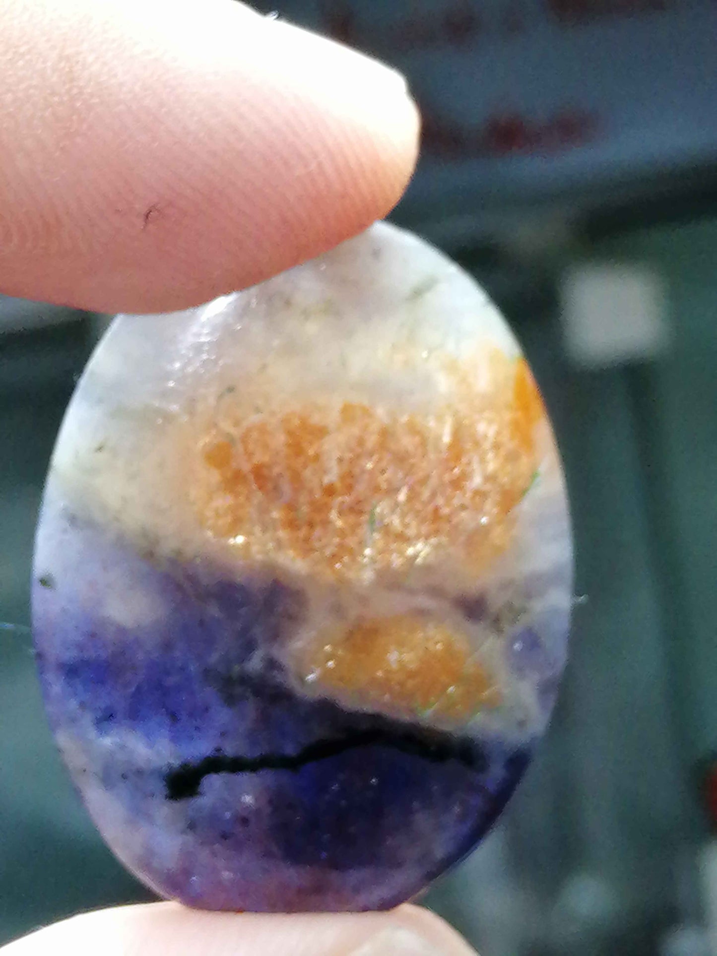 NATURAL SUNSTONE IOLITE QUARTZ MIX