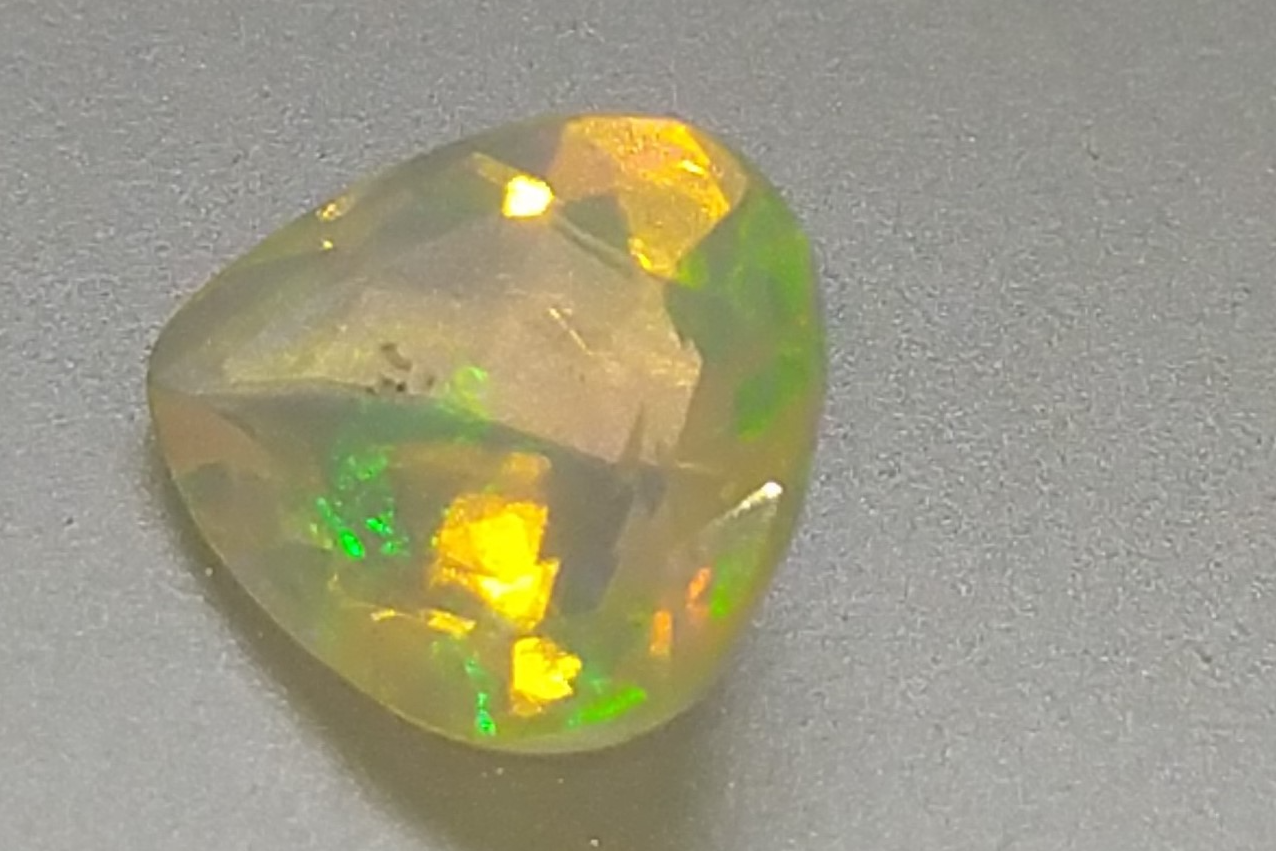 2.05ct Top Play of Color Natural Ethiopian Opal Gemstone