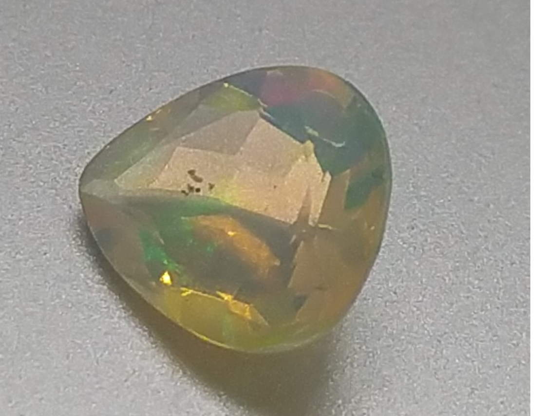2.05ct Top Play of Color Natural Ethiopian Opal Gemstone