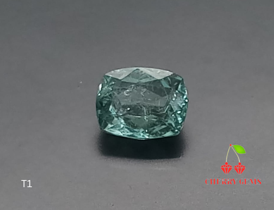 Natural Swiss Lab Certified Certified Tourmaline: Indicolite Tourmaline 1.7cts- T1 (24)