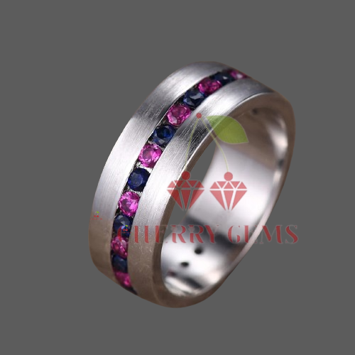 Sapphire Reverie: Dreams in Dual Shades
