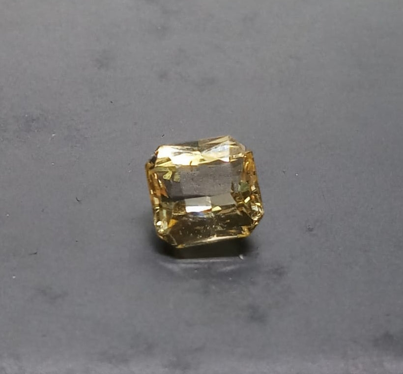 Natural Unheated Yellow Sapphire: Sunlit Serenity 1.26cts- YS6 (24)