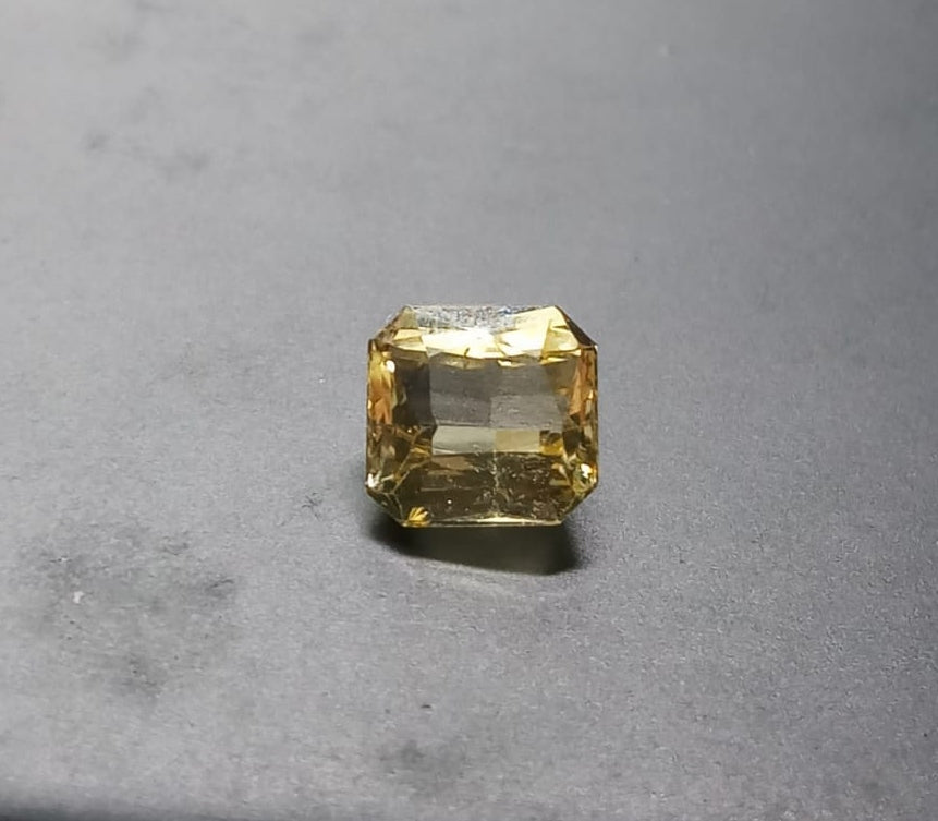 Natural Unheated Yellow Sapphire: Sunlit Serenity 1.26cts- YS6 (24)