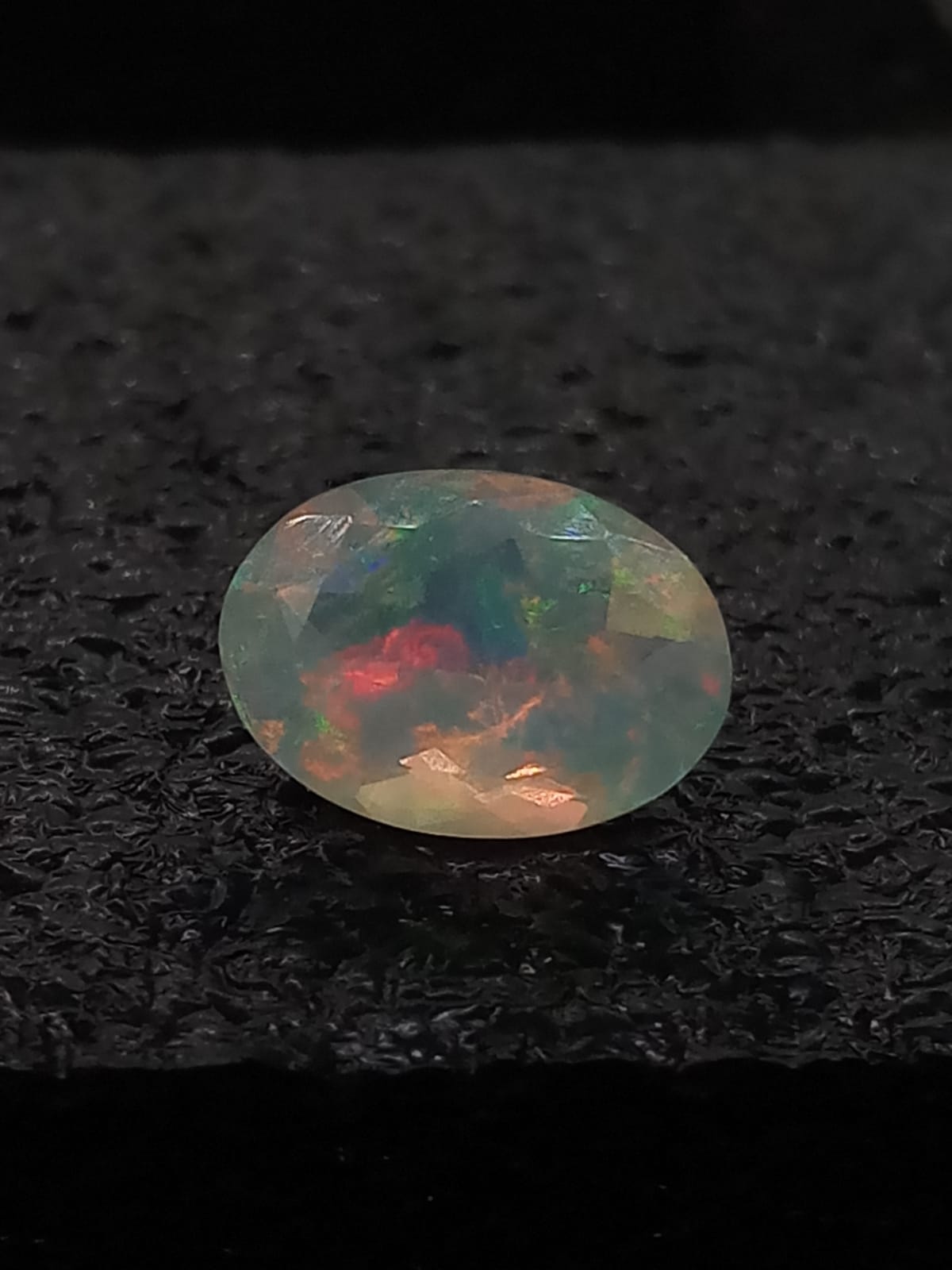 Natural Certified White Opal: Opaline Nebula 2.97cts- WO15 (24)