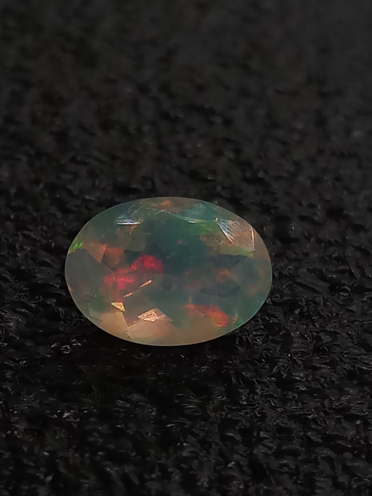 Natural Certified White Opal: Opaline Nebula 2.97cts- WO15 (24)