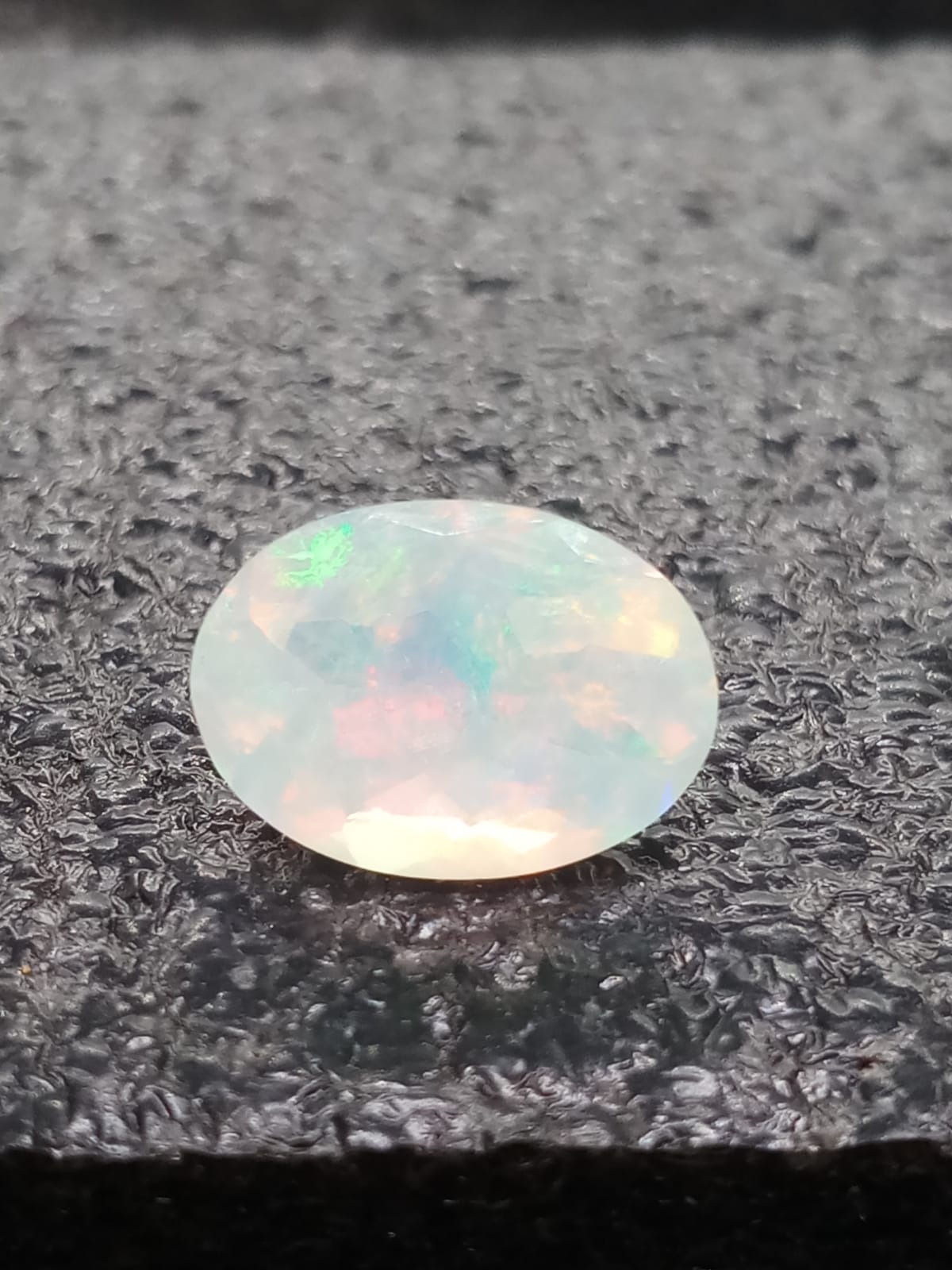 Natural Certified White Opal: Opaline Nebula 2.97cts- WO15 (24)