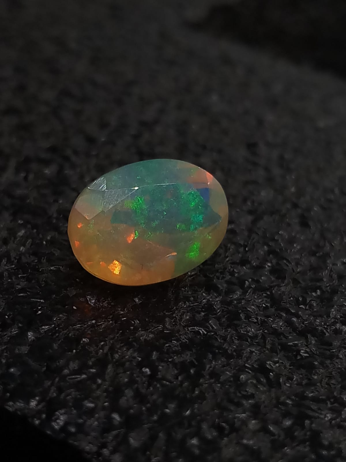 Natural Certified White Opal: Opaline Glacial Glow 2.49cts- WO12 (24)