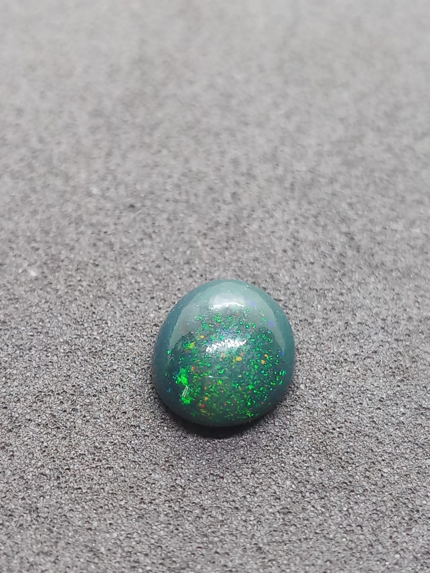 Natural Black Opal: Green Aurora 3.2cts- BO15 (24)