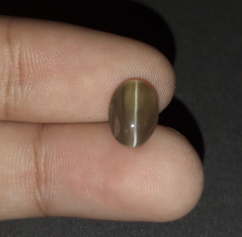 Natural Sillimanite Catseye Gemstone 3.5cts- SIC7 (24)