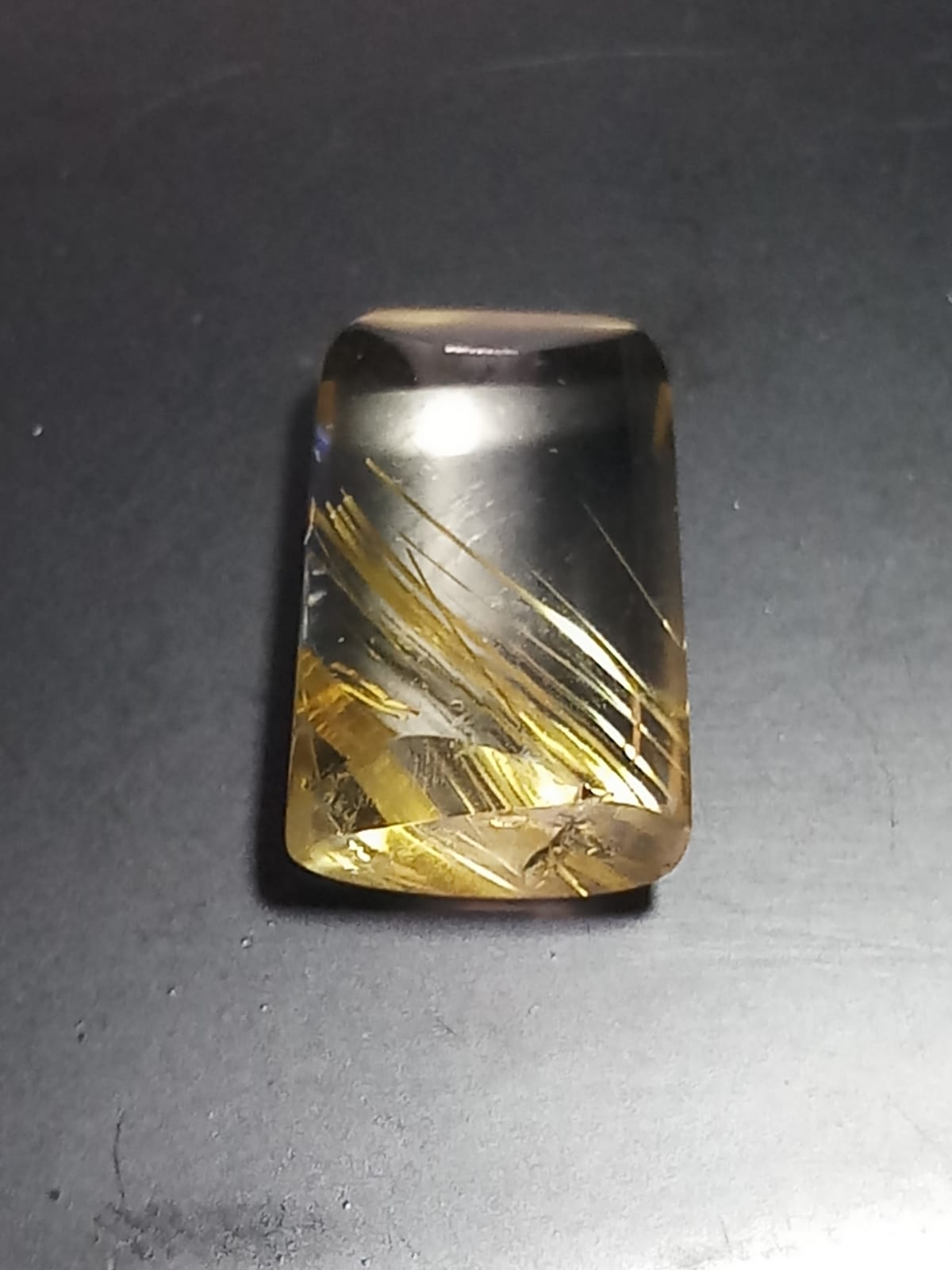 Natural Rutilated Quartz: Golden Rutilance 10.6cts- RQT10 (24)