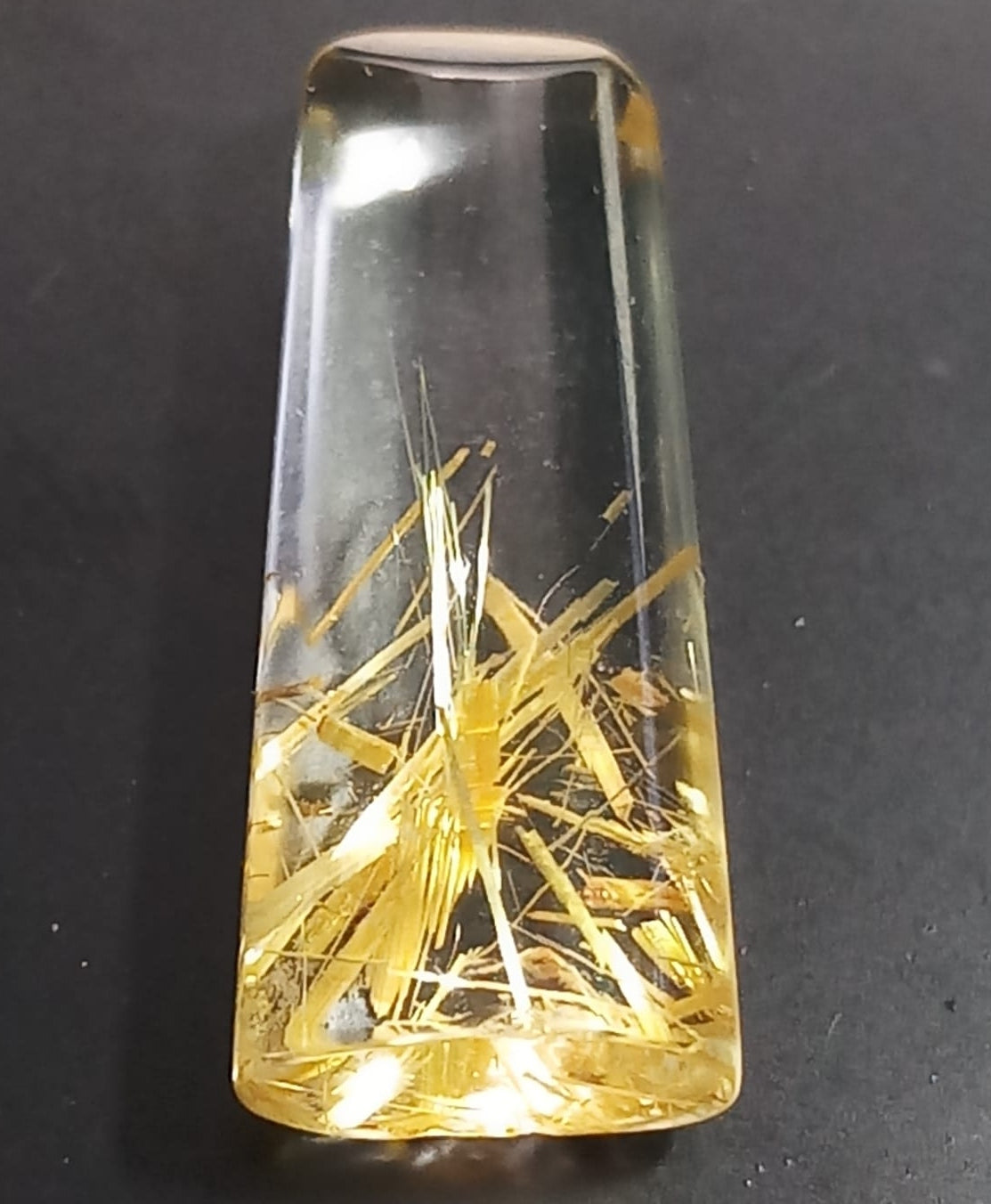 Natural Golden Rutilated Quartz: Sunthread Aura 10.10cts- RQT11 (24)