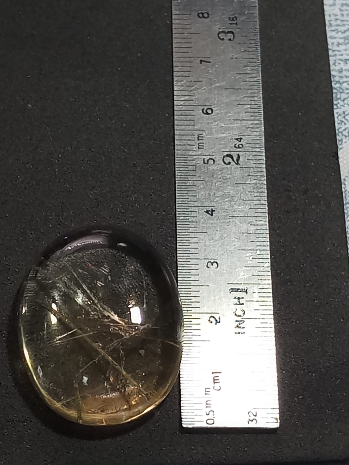 Natural Golden Rutilated Quartz: Celestial Strands 73.8cts- RQT06 (24)