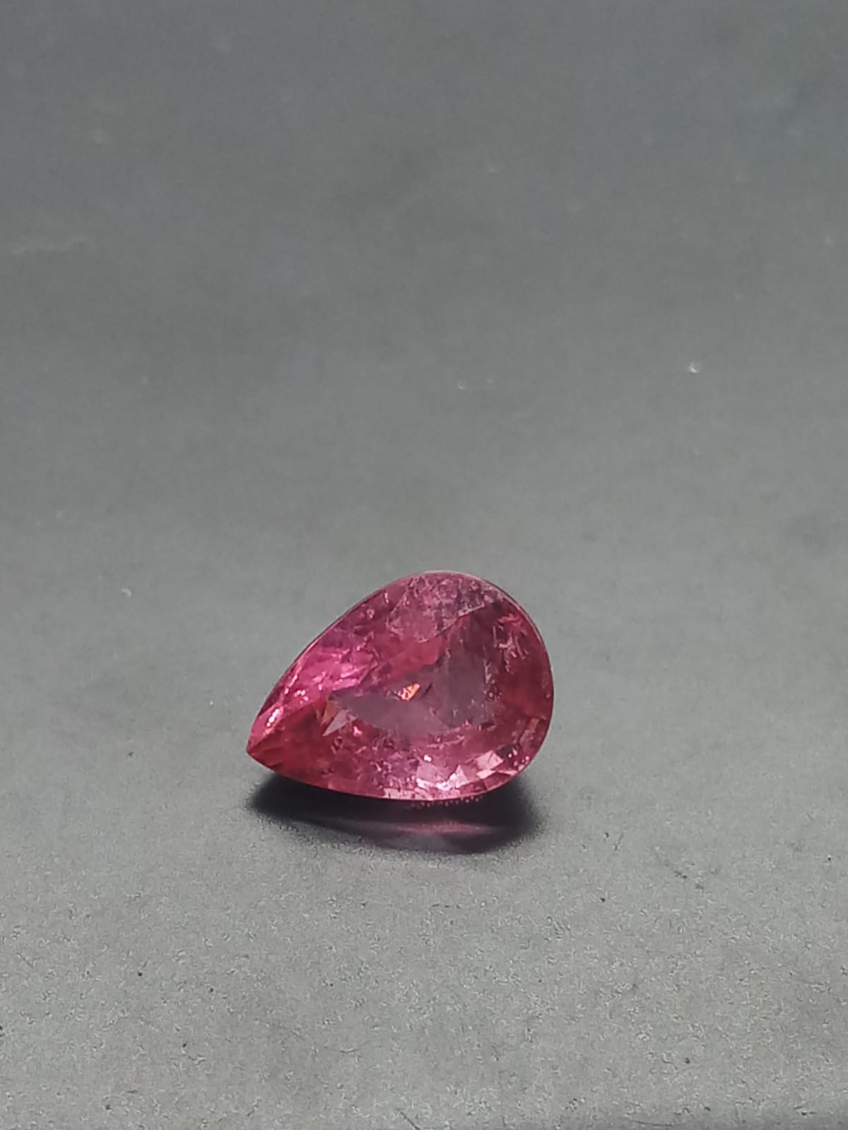 Natural Certified Pear Shaped Tourmaline: HaloTint Jewel 1.91cts- TO03 (24)