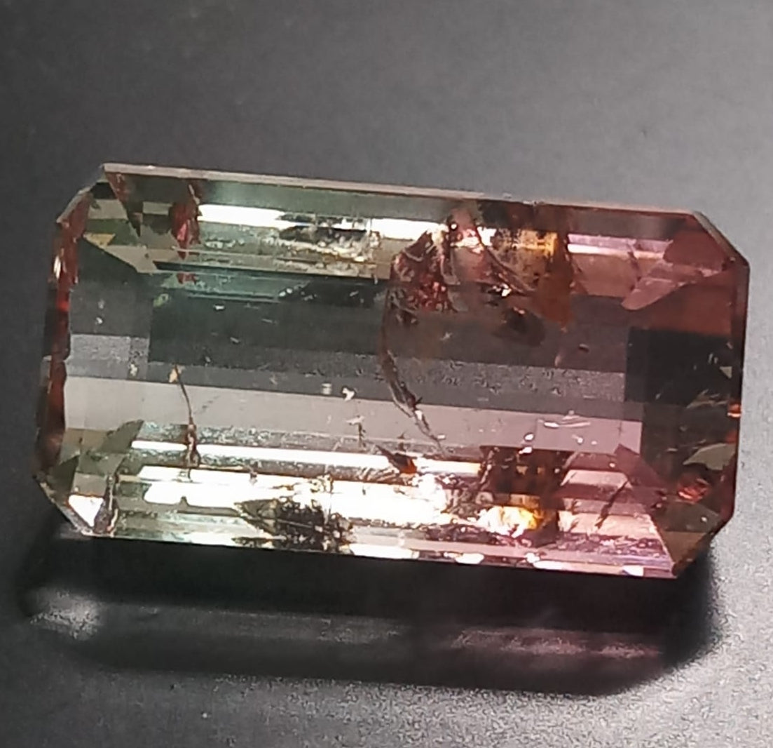 Natural Certified Watermelon Bi-Color Tourmaline: Verde Fusion 13.38cts- BT02 (24)