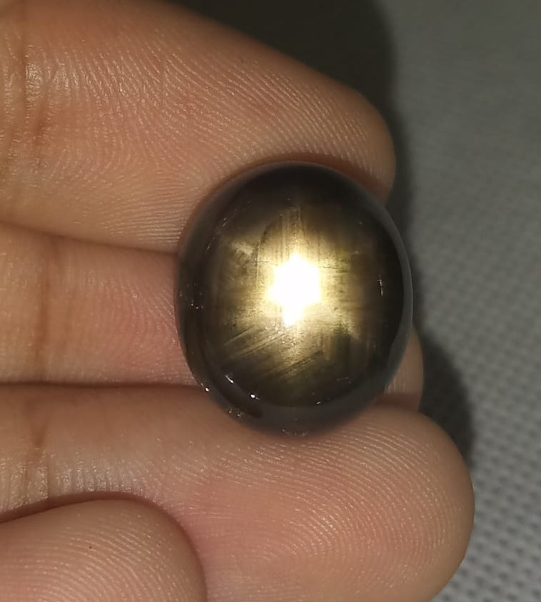 Natural Black Star Sapphire: Stellar Shadows 26.75cts- BSS102 (24)