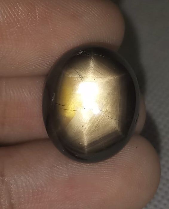 Natural Black Star Sapphire: Galactic Gleam 29.64cts- BSS106 (24)