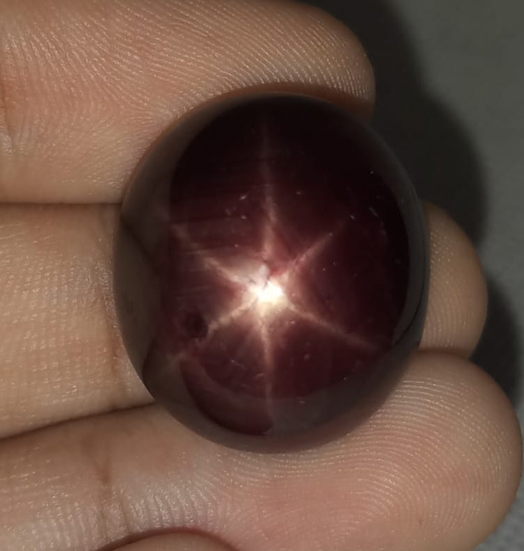 Natural Star Ruby: Stellar Scarlet 59.05cts- SR04 (24)